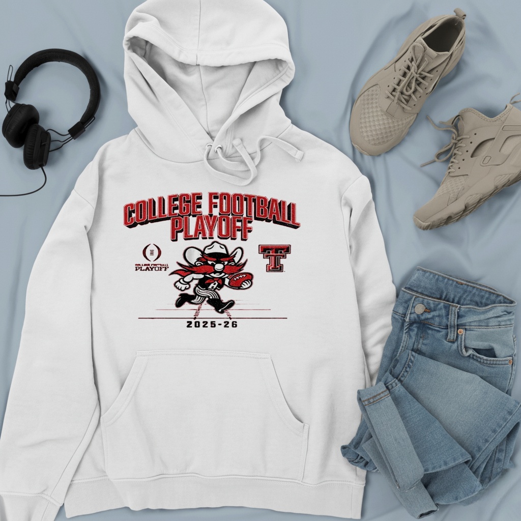 Official Texas Tech Red Raiders Football 2025 CFP Mascot shirt