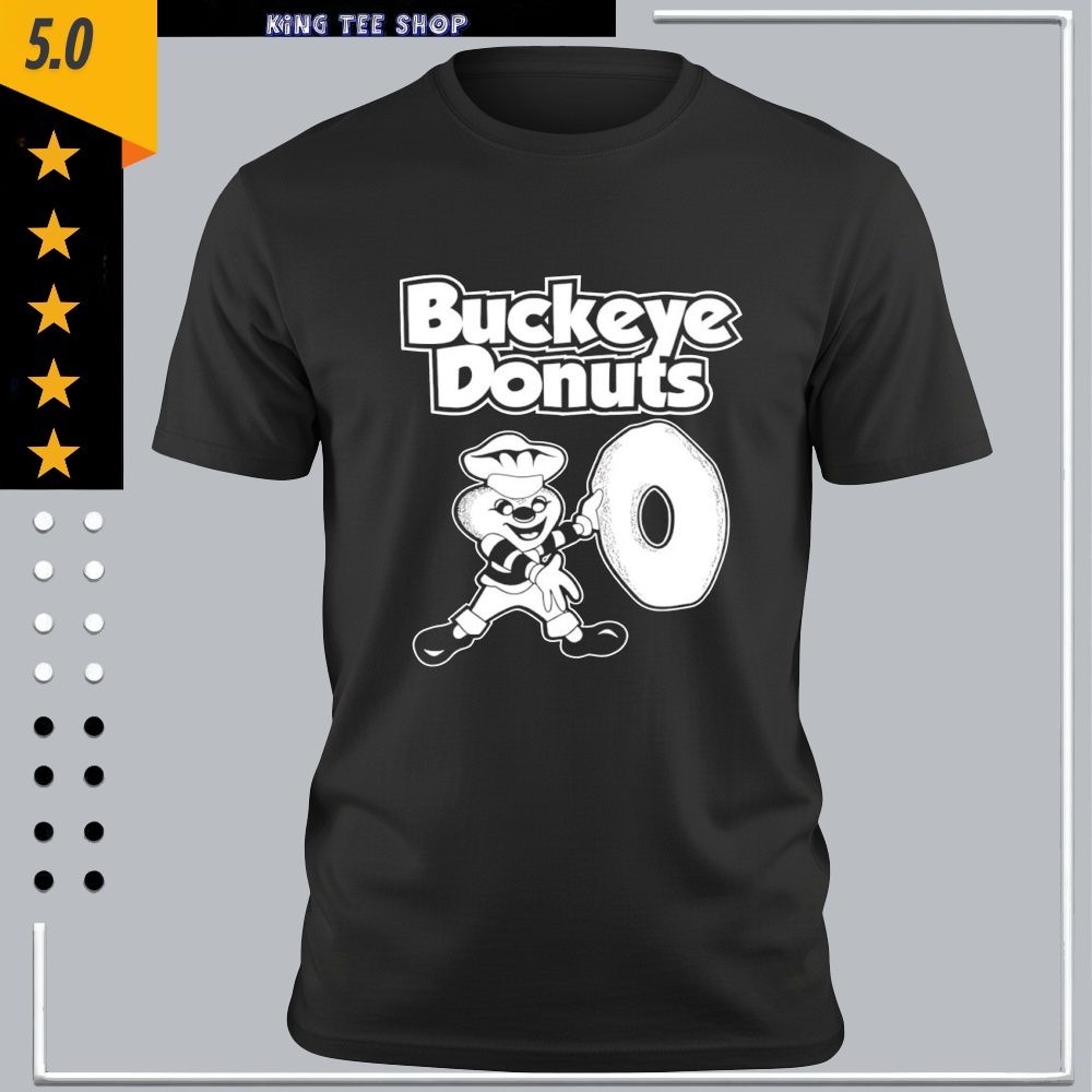 Ohio State Buckeyes Donuts mascot shirt