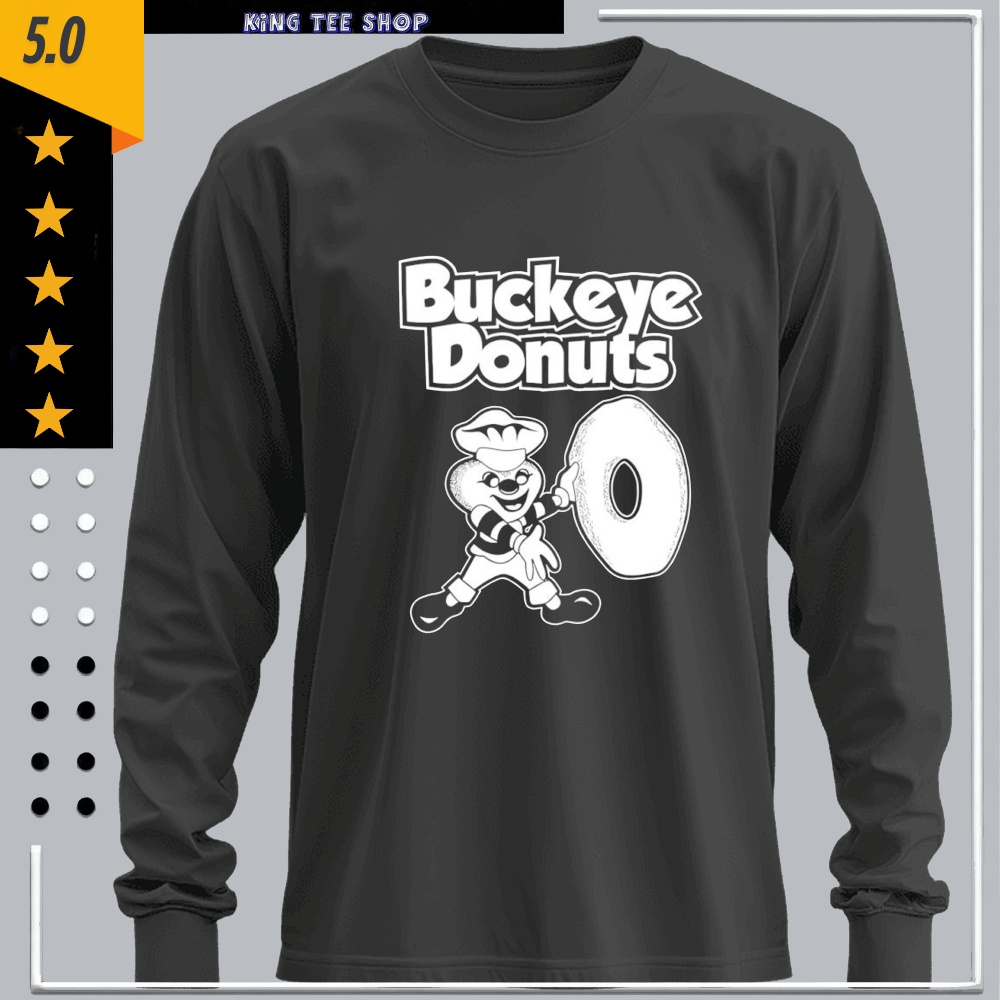 Ohio State Buckeyes Donuts mascot shirt