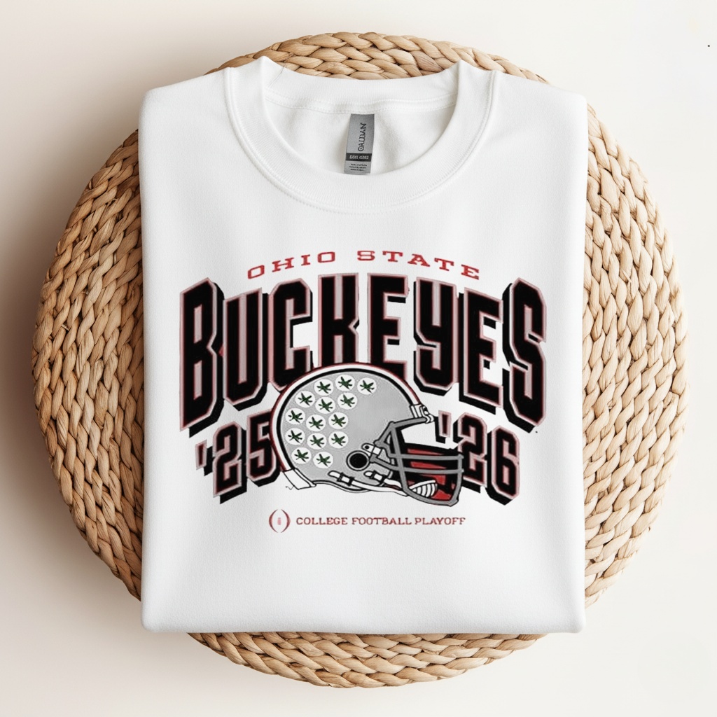 Ohio State Buckeyes Football 2025 CFP Bound Shirt