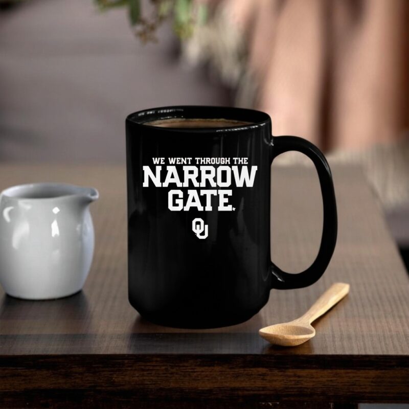 Oklahoma Football The Narrow Gate logo_Mug