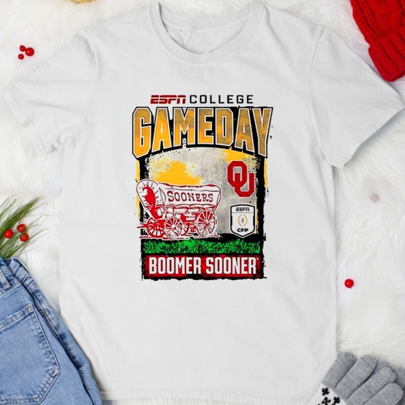 Oklahoma Sooners Boomer Sooner Football Playoff Gameday mascot_T-shirt