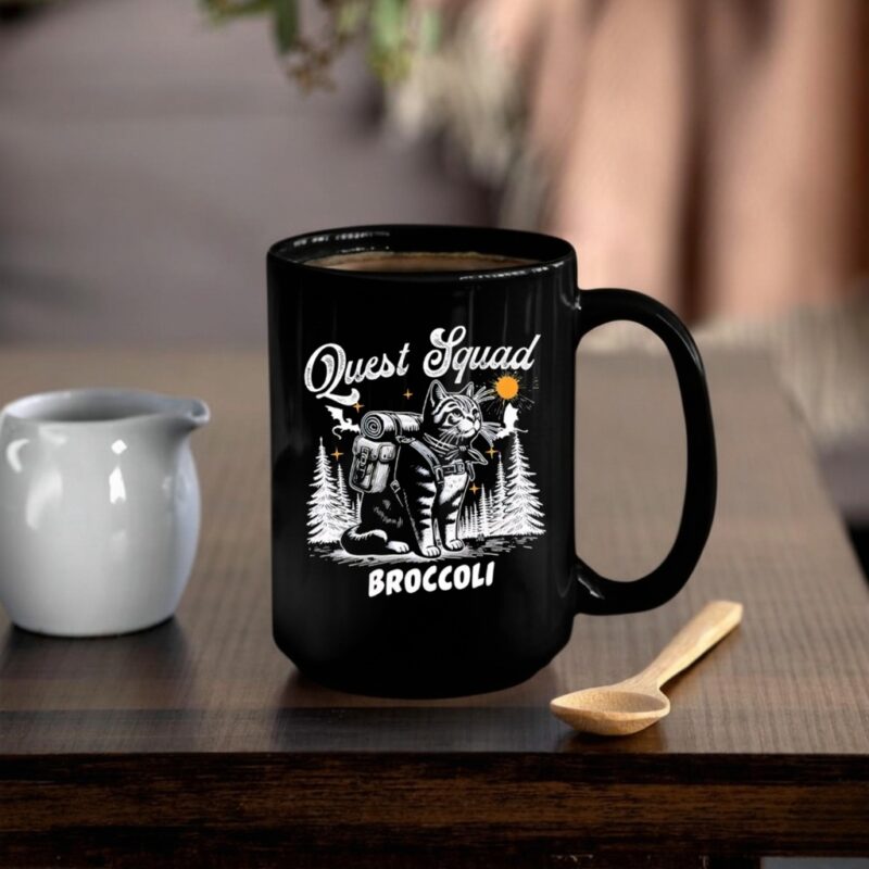 Onyx Storm Quest Squad Broccoli_Mug