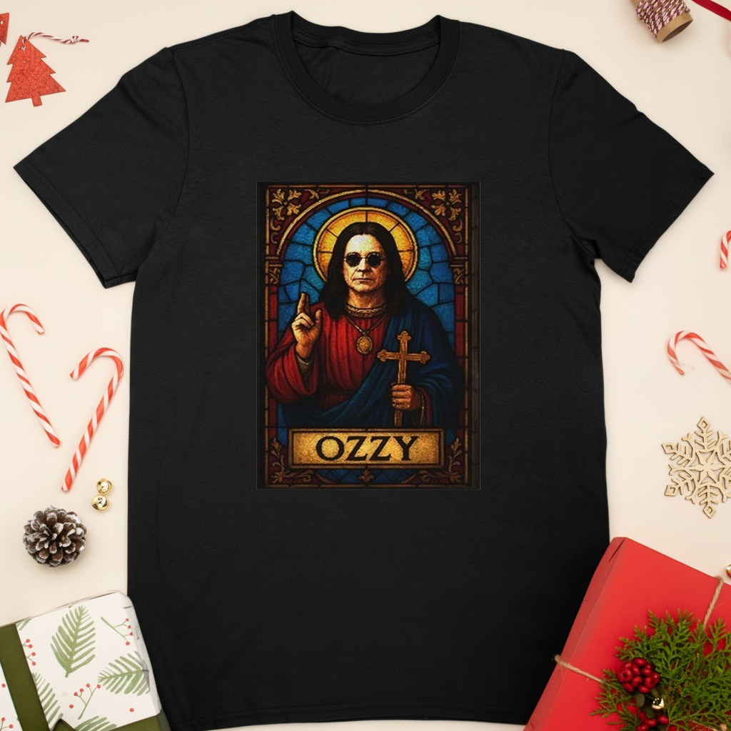Ozzy Osbourne Jesus Merry Christmas 2025 shirt