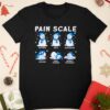 Pain Scale Snowman Nurse Christmas Xmas Snow Pajamas Holiday Shirt
