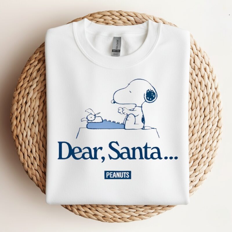 Peanuts Dear Santa_Crewneck Sweatshirt