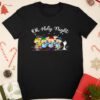Peanuts characters Oh Holy Night Christmas carol shirt