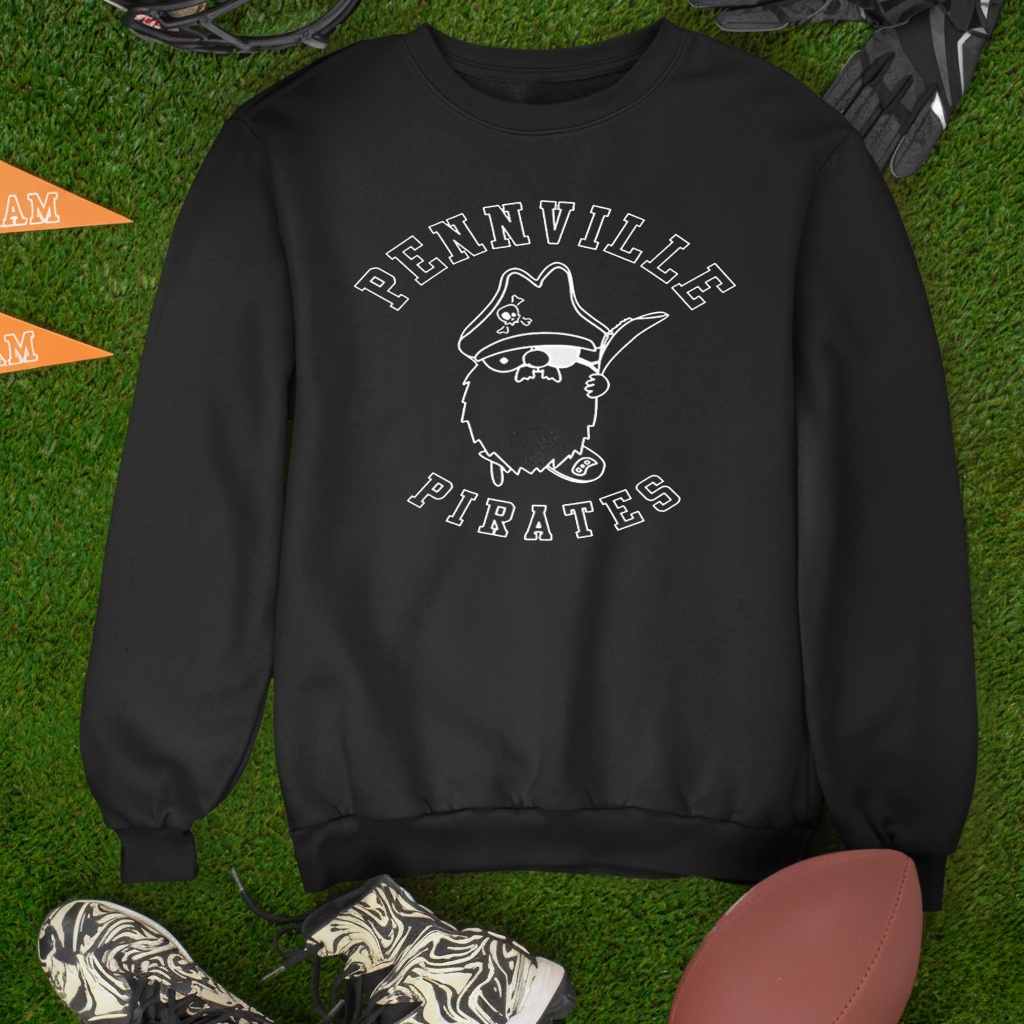 Pennyville pirates sketch shirt