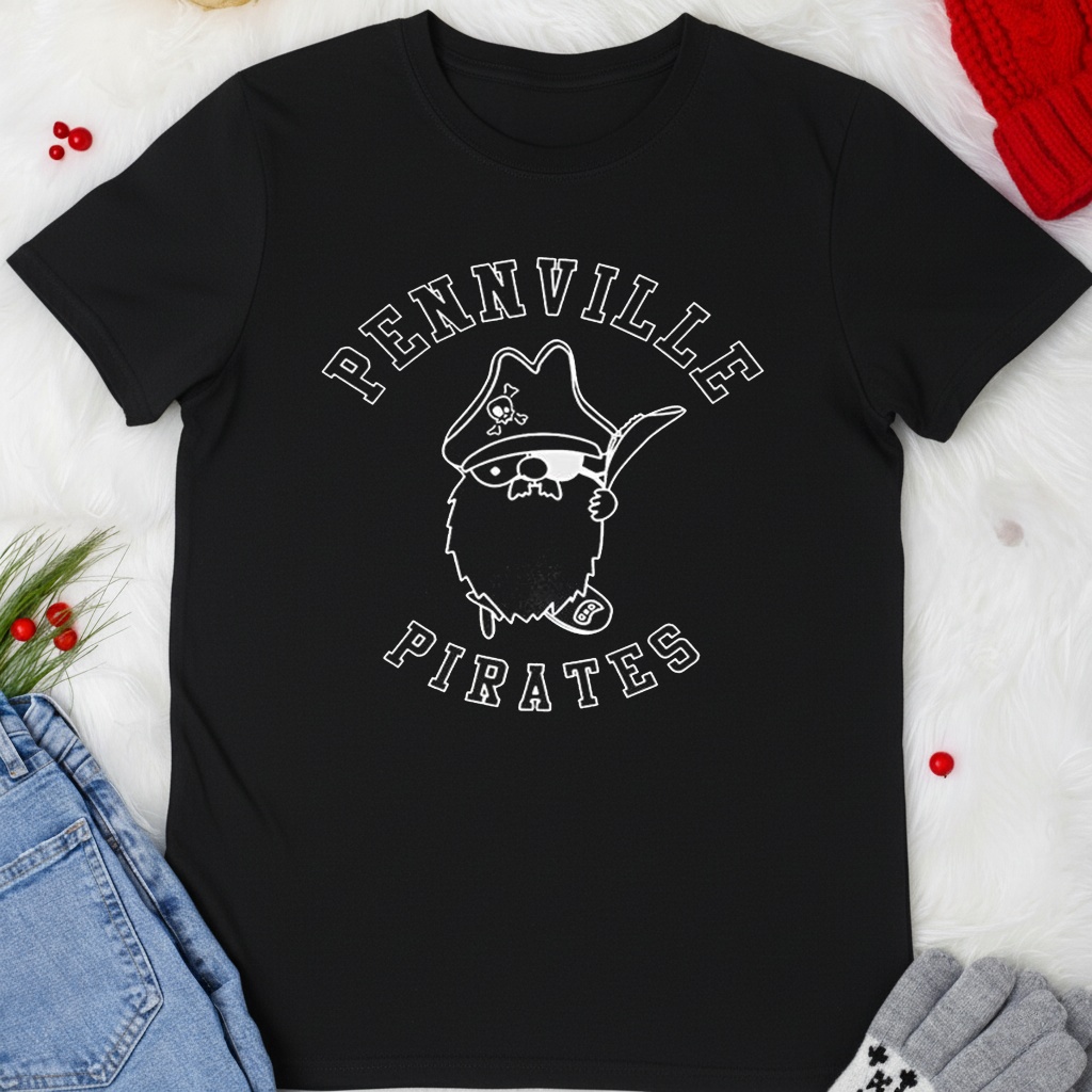 Pennyville pirates sketch shirt