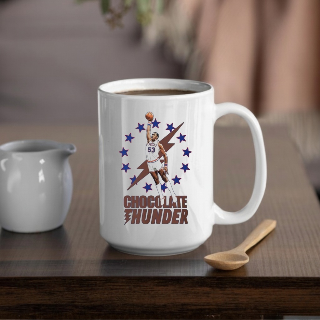 Philadelphia 76ers Philly Chocolate Thunder T-shirts