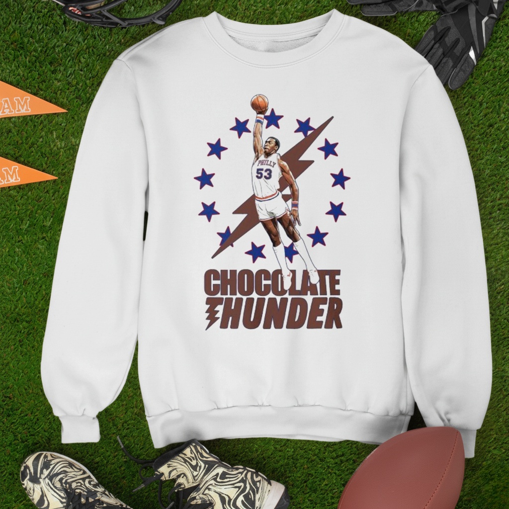 Philadelphia 76ers Philly Chocolate Thunder T-shirts