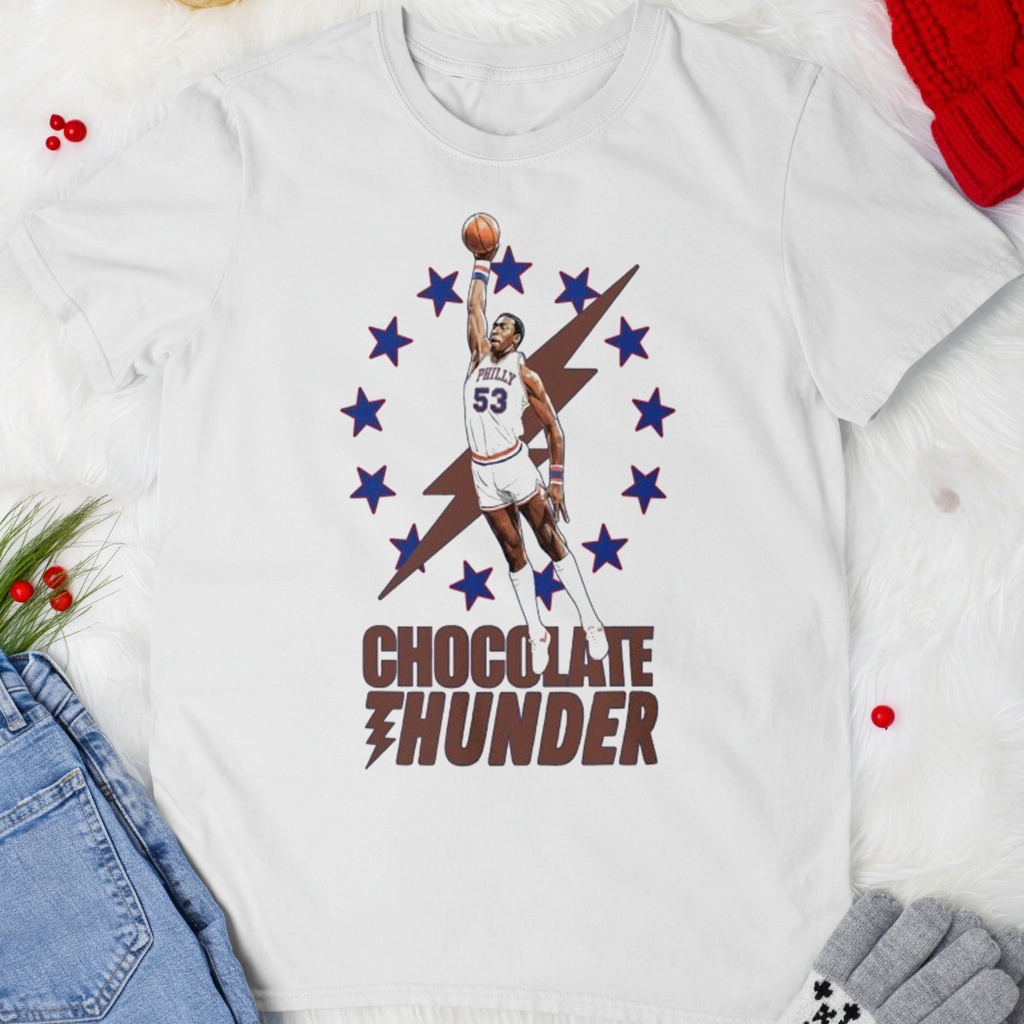 Philadelphia 76ers Philly Chocolate Thunder T-shirts