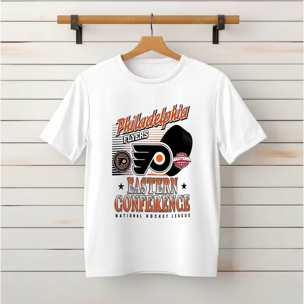 Philadelphia Flyers NHL Eastern Conference Logo Shirt