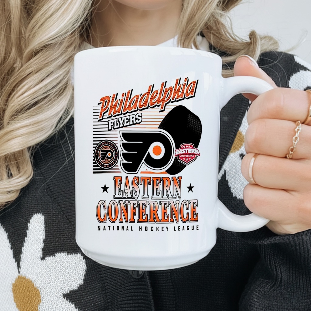 Philadelphia Flyers NHL Eastern Conference Logo Shirt