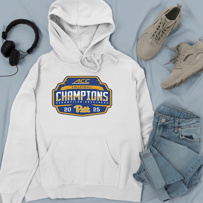 Pitt Panthers 2025 ACC Volleyball Champions logo_Hoodie