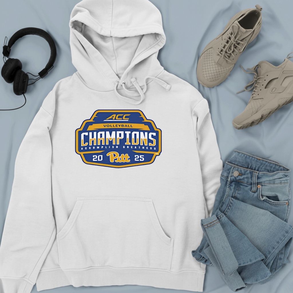 Pitt Panthers 2025 ACC Volleyball Champions shirt