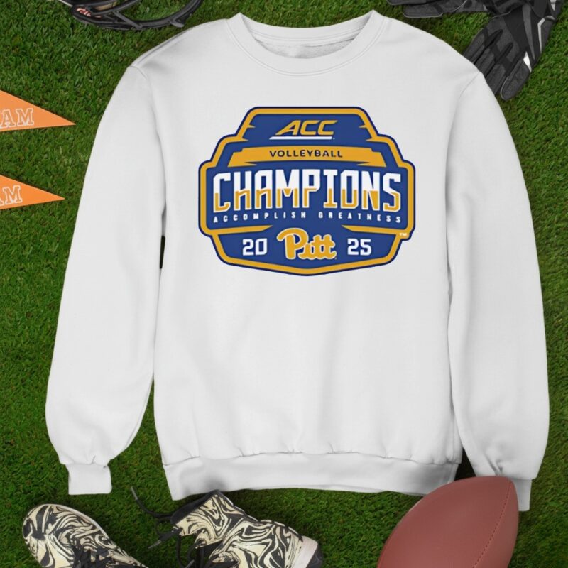 Pitt Panthers 2025 ACC Volleyball Champions logo_Sweatshirt