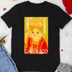 Pope cat gatolico shirt