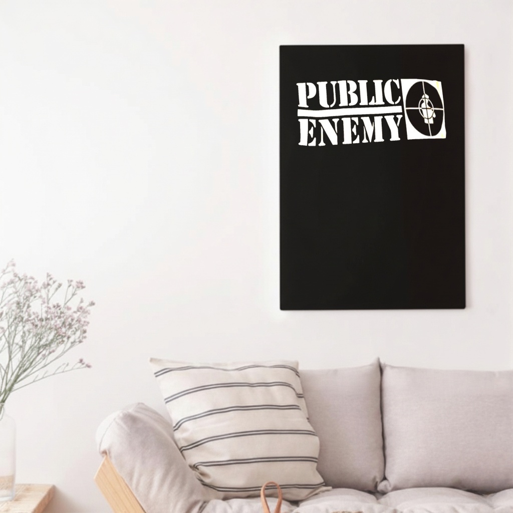 Public Enemy logo shirt