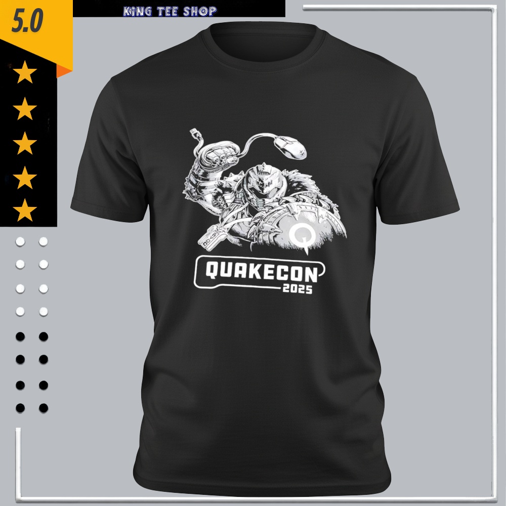 QuakeCon 2025 Doom Slayer shirt