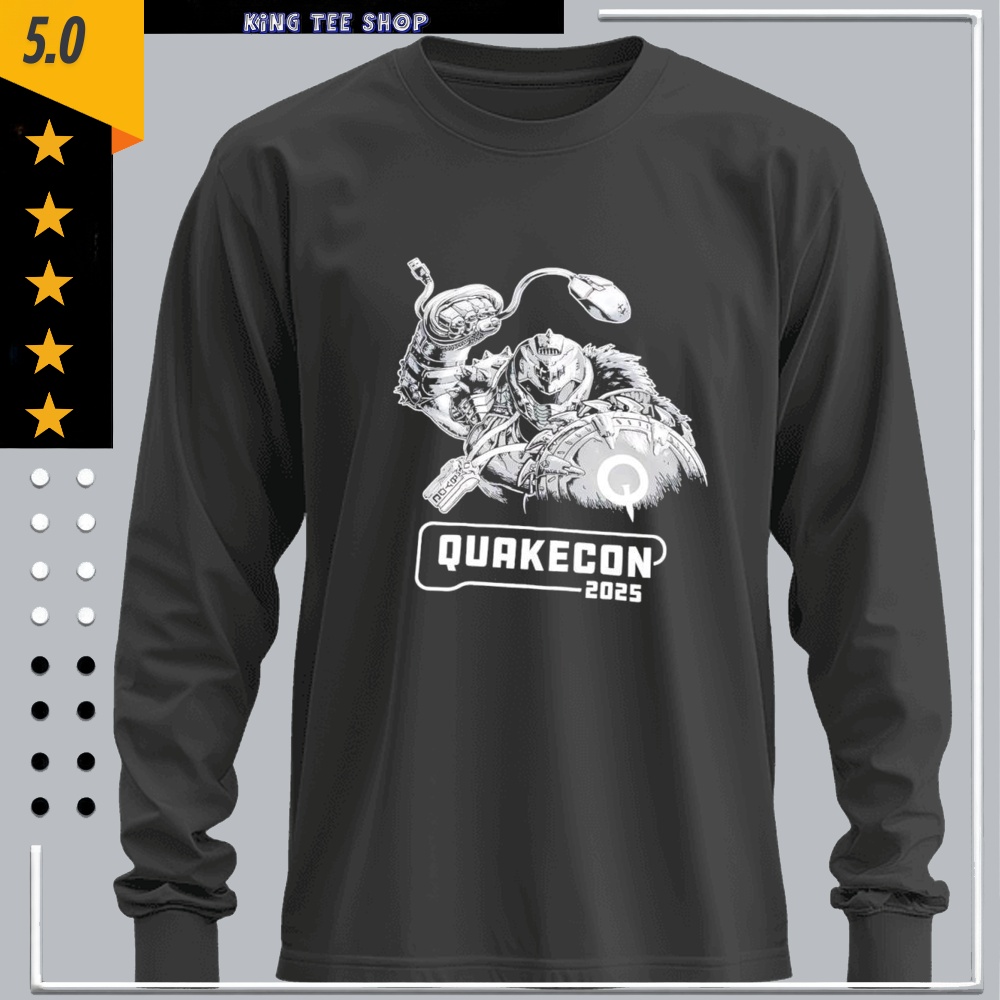 QuakeCon 2025 Doom Slayer shirt