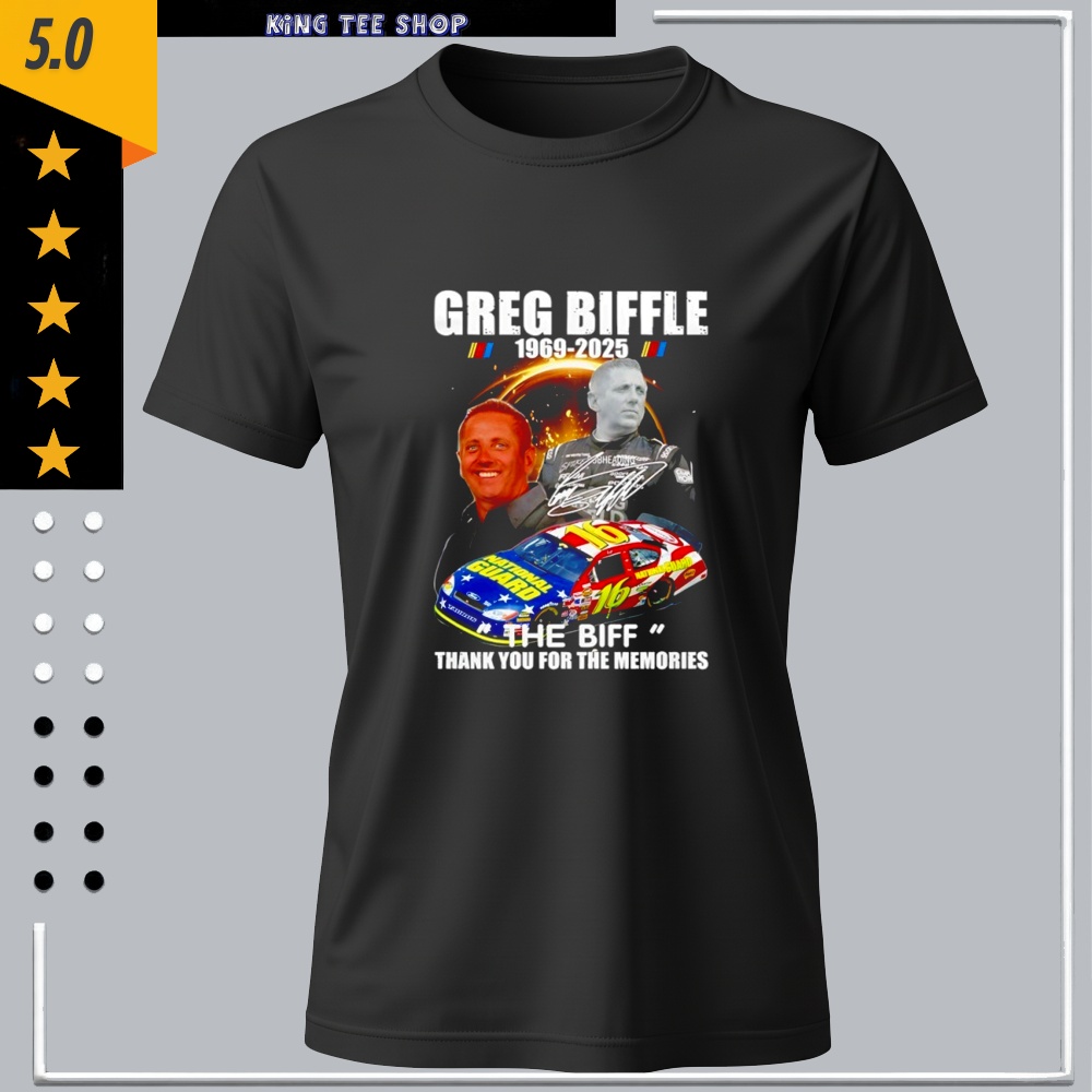 R.I.P Greg Biffle 1969-2025 shirt