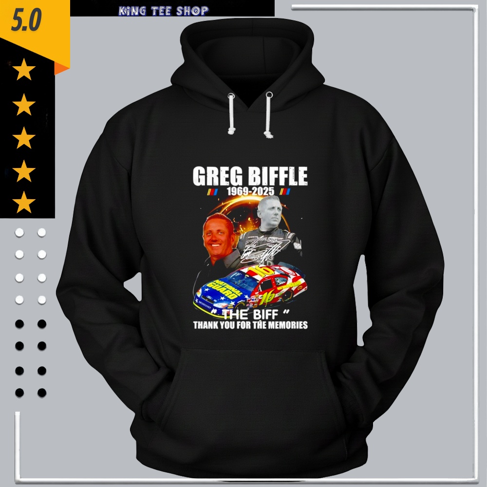 R.I.P Greg Biffle 1969-2025 shirt