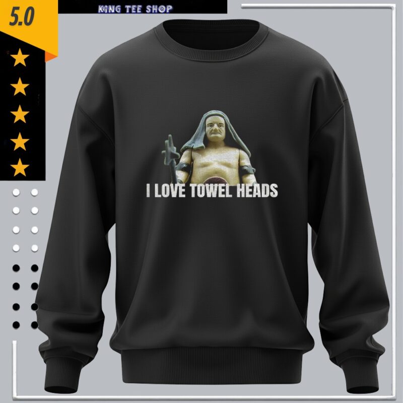 Rancor Keeper Star Wars I love towel heads_Sweatshirt