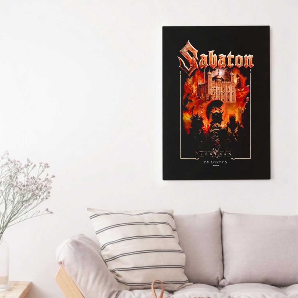 Sabaton Legendary Tour Europe 2025 Legends Of London T-Shirt