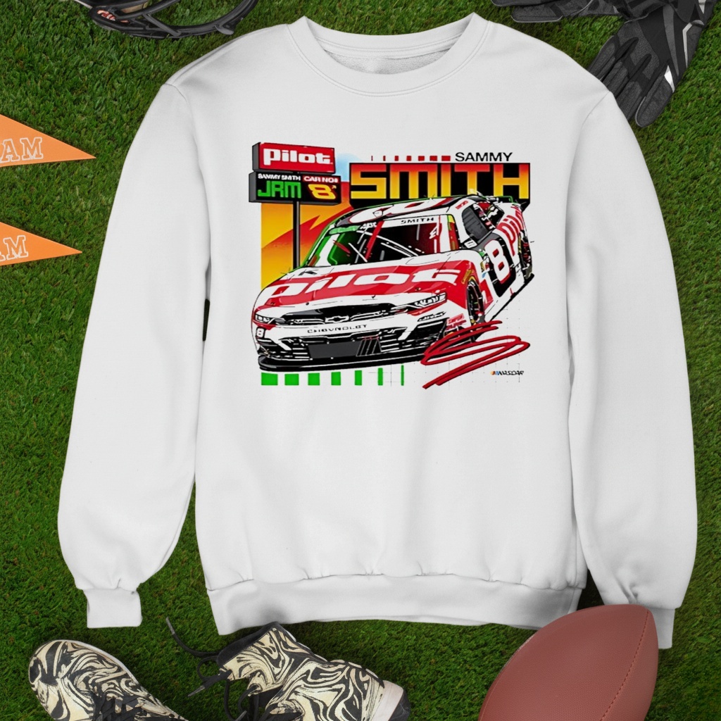 Sammy Smith #8 Pilot Car graphic shirt