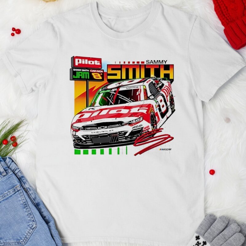 Sammy Smith #8 Pilot Car graphic_T-shirt