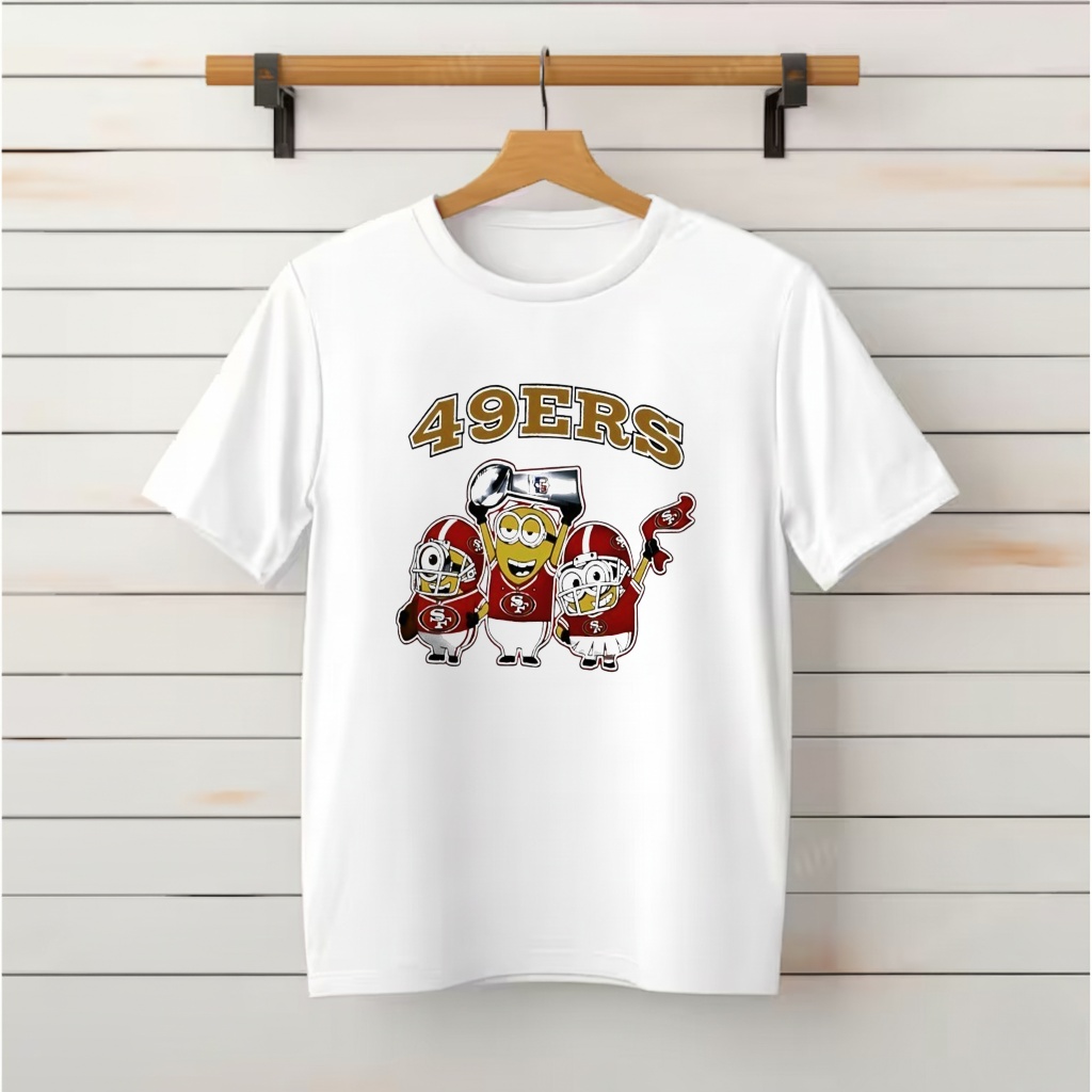 San Francisco 49ers Minions Celebrate Football Shirt