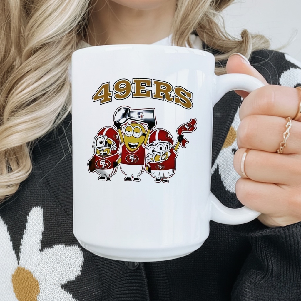 San Francisco 49ers Minions Celebrate Football Shirt
