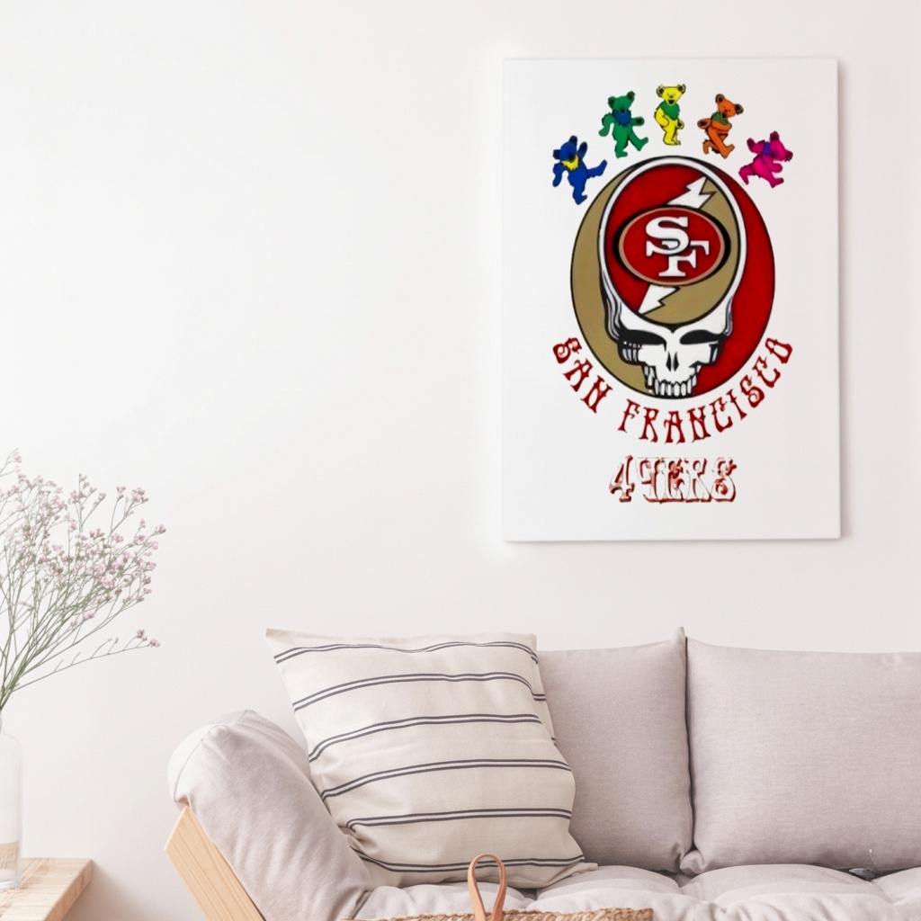 San Francisco 49ers x Grateful Dead shirt