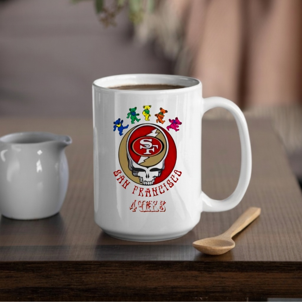 San Francisco 49ers x Grateful Dead shirt