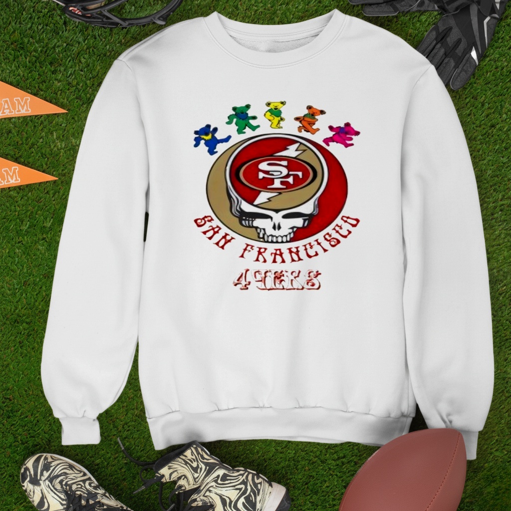 San Francisco 49ers x Grateful Dead shirt