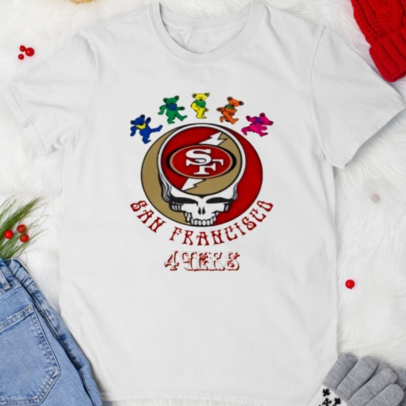 San Francisco 49ers x Grateful Dead_T-shirt