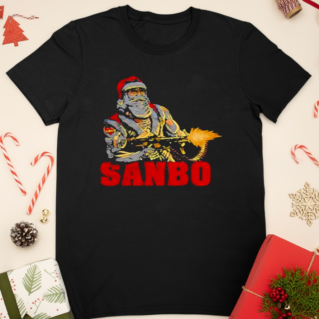 Sanbo Santa Xmas Christmas T-Shirts