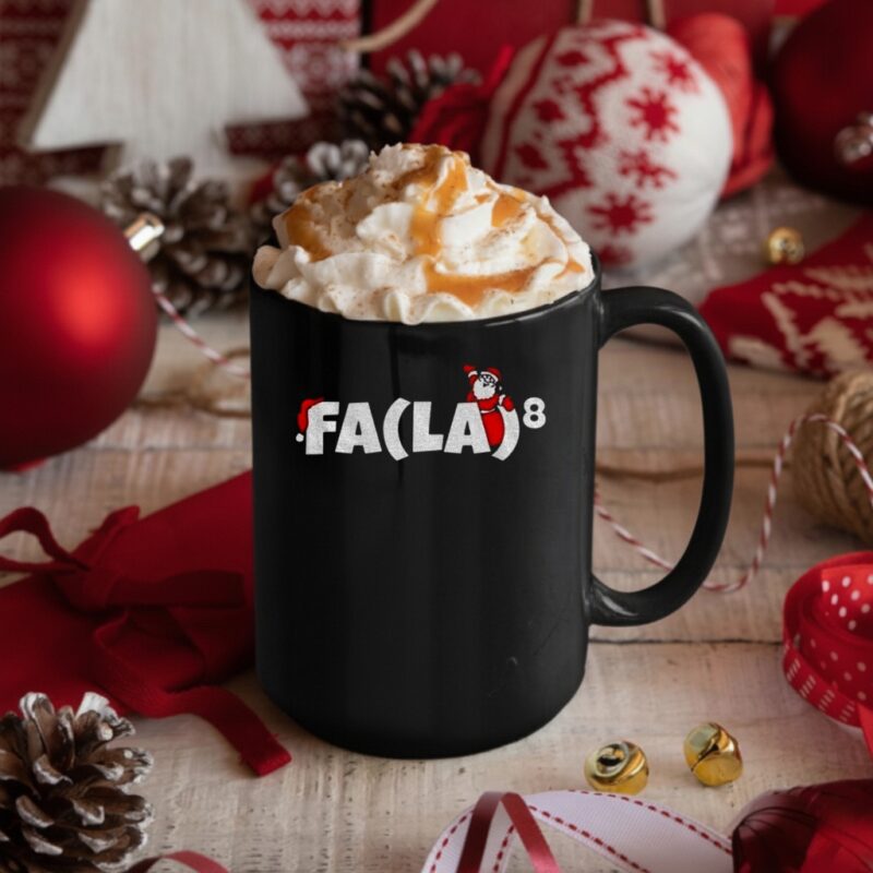 Santa Claus fa la la la la Christmas_Mug