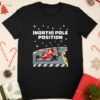 Santa Claus north pole position Formula 1 racing Christmas shirt