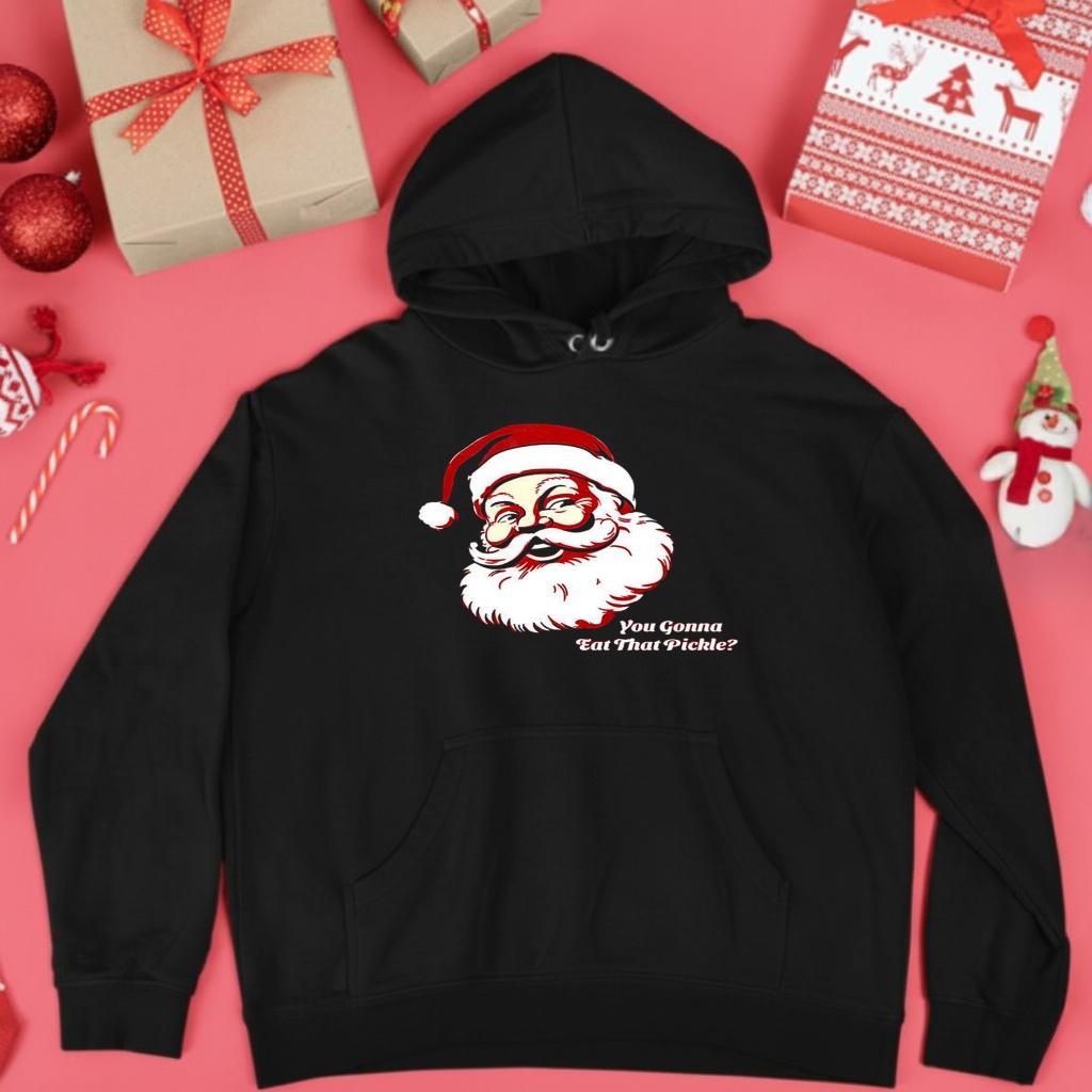 Santa Claus you gonna eat that pickle shirt