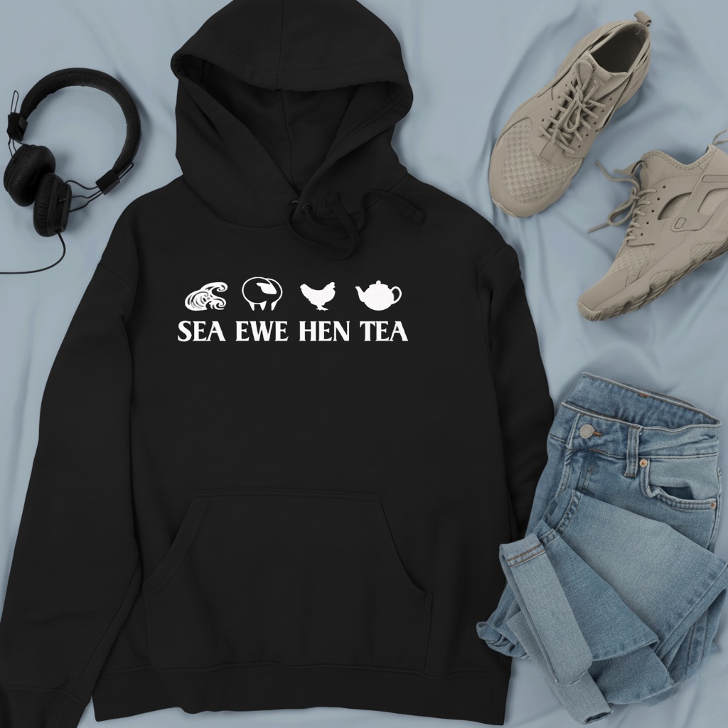 Sea Ewe Hen Tea Funny Joke Saying Quote shirt