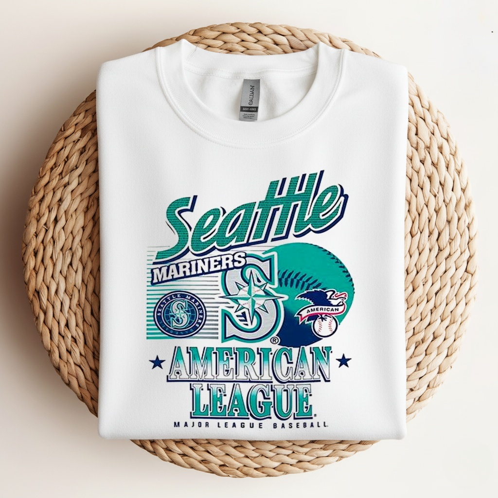 Seattle Mariners American League Retro Heritage Shirt
