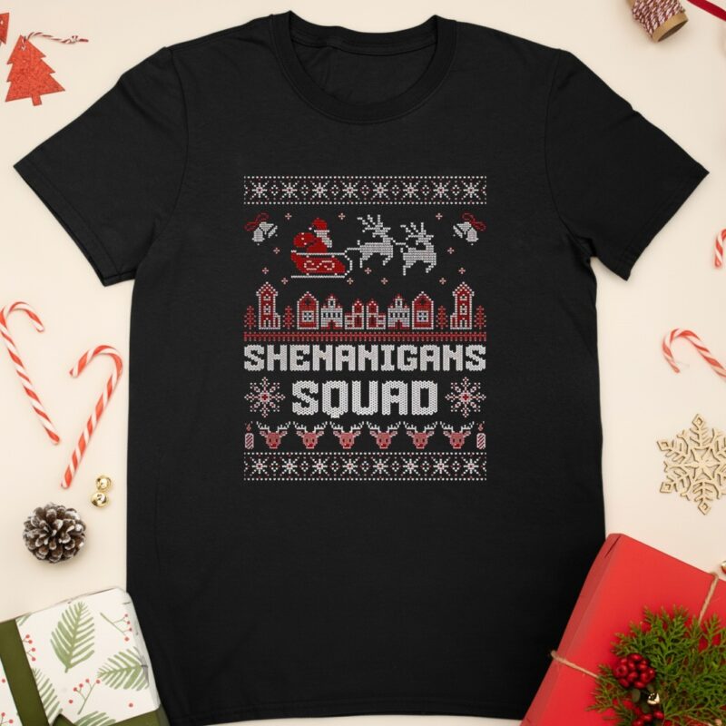 Shenanigans Squad Ugly Christmas_Classic T-Shirt