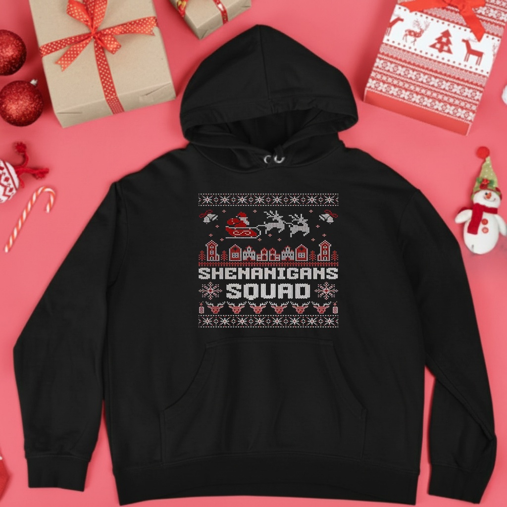 Shenanigans Squad Ugly Christmas shirt