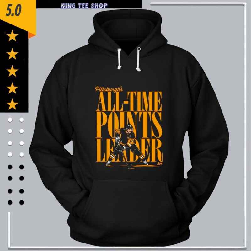 Sidney Crosby Pittsburgh All-Time Points Leader_Hooded