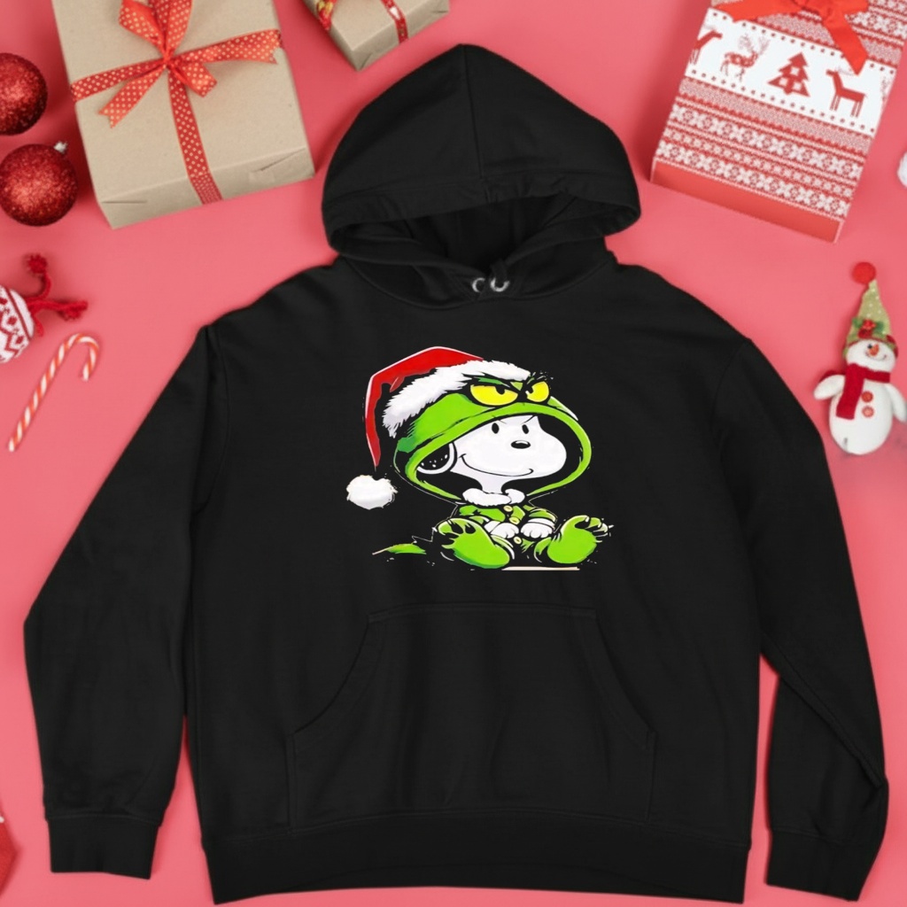 Snopy Grinch Holiday Mashup Christmas shirt