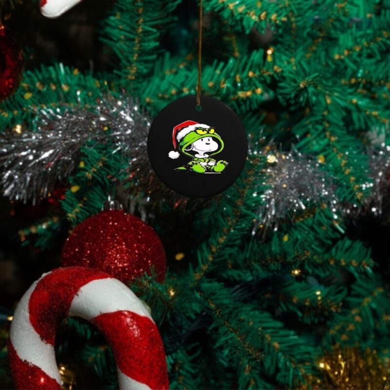 Snopy Grinch Holiday Mashup Christmas_Ornaments