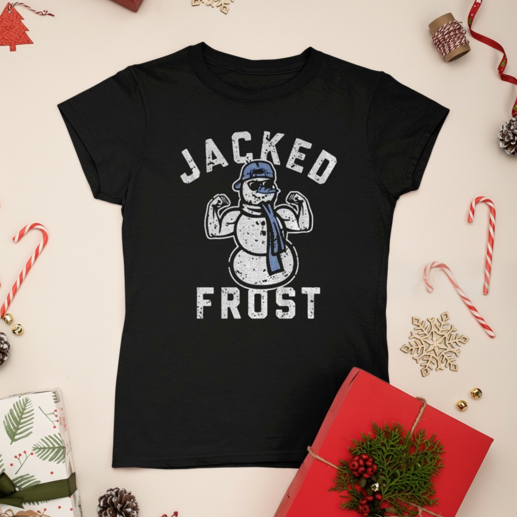 Snowman strong jacked frost Christmas shirt
