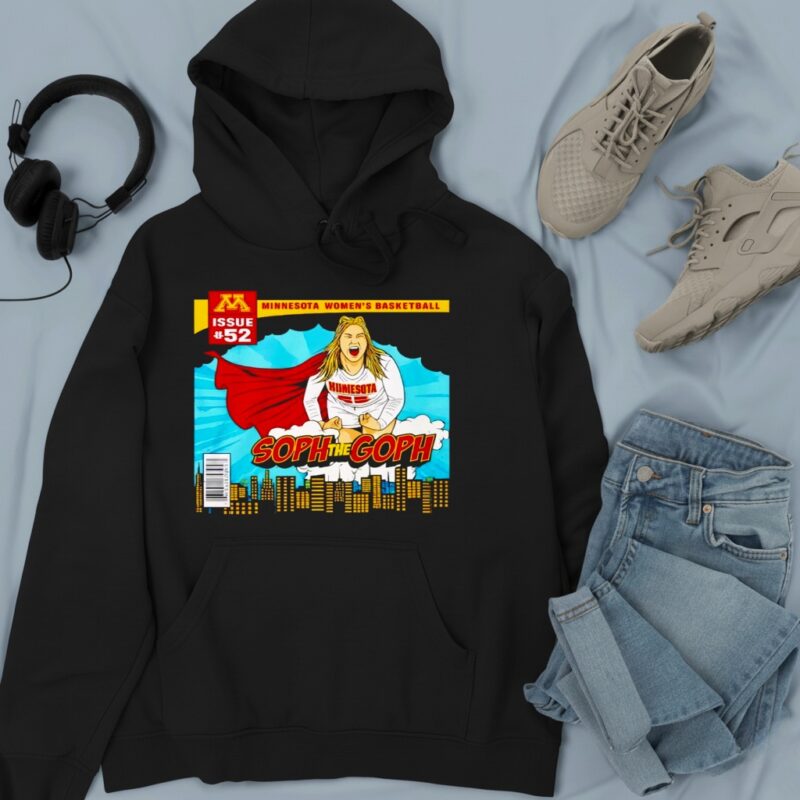 Sophie Hart Minnesota Golden Gophers Soph the goph superman_Hoodie